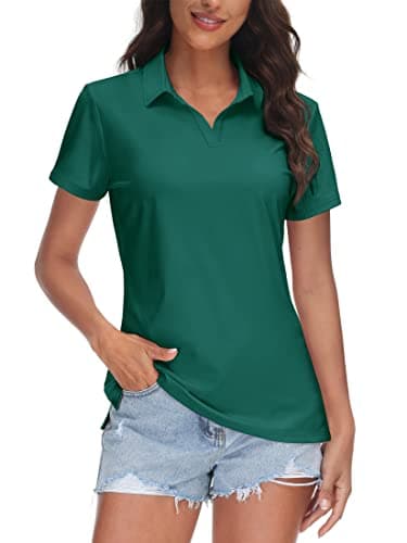 TACVASEN TACVASEN Women's UPF 50+ Tennis Polo