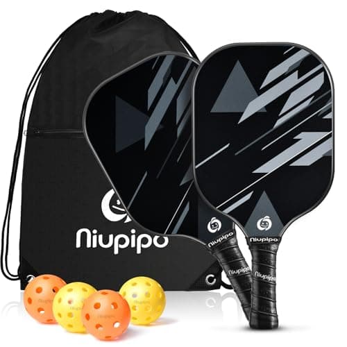 niupipo 2-Paddle Pickleball Set
