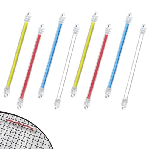SPORTIC SPORTIC Tennis Racket Dampeners (8 pieces, 4 colors)